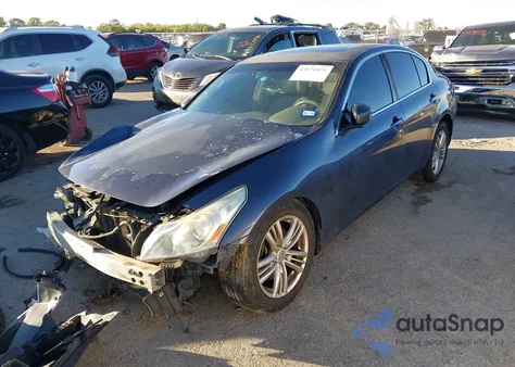 2012 Infiniti G37 Journey из США, поврежденный, VIN JN1CV6AP7CM934072